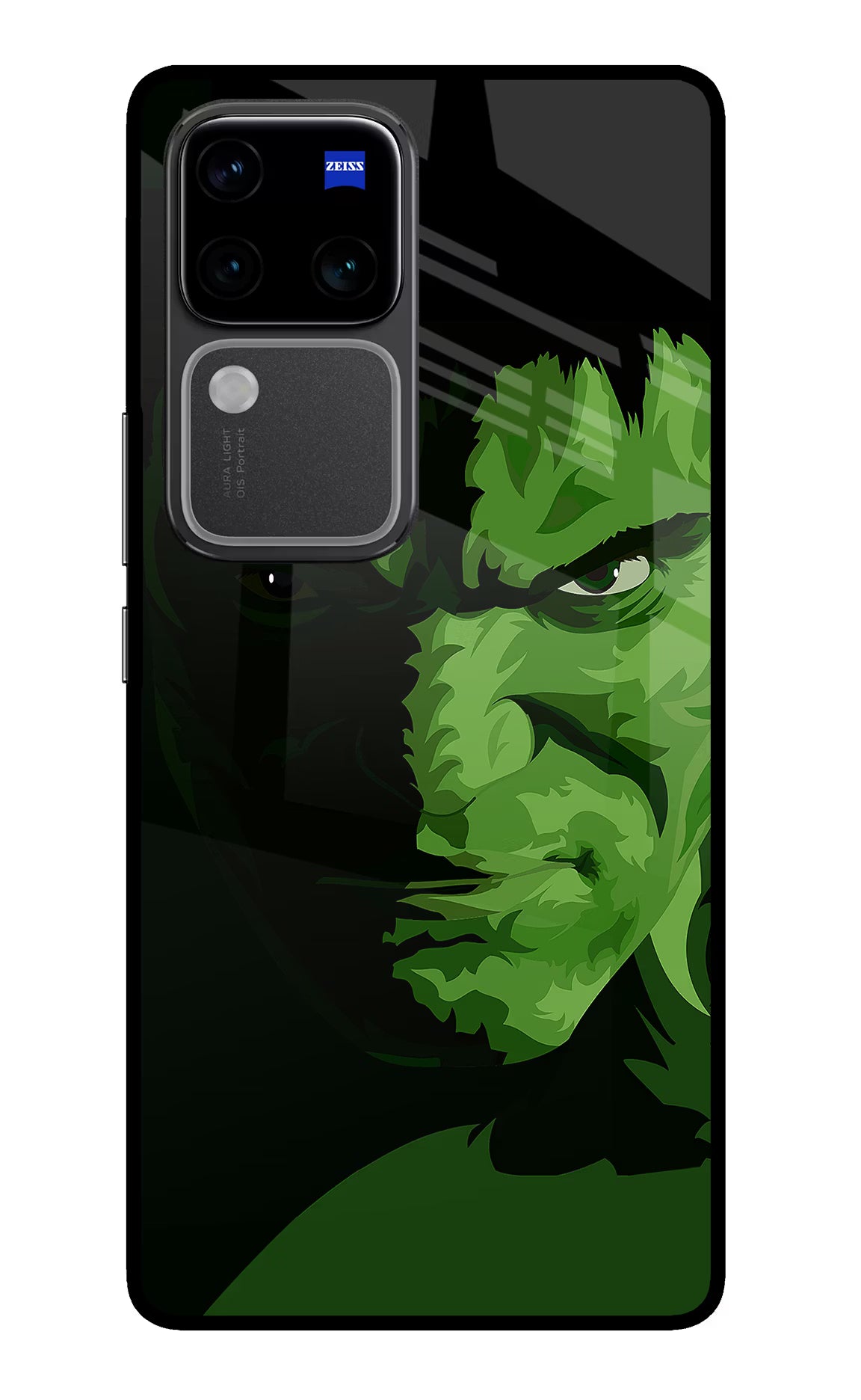HULK Vivo V30 Pro 5G Glass Case Back Cover by Casekaro