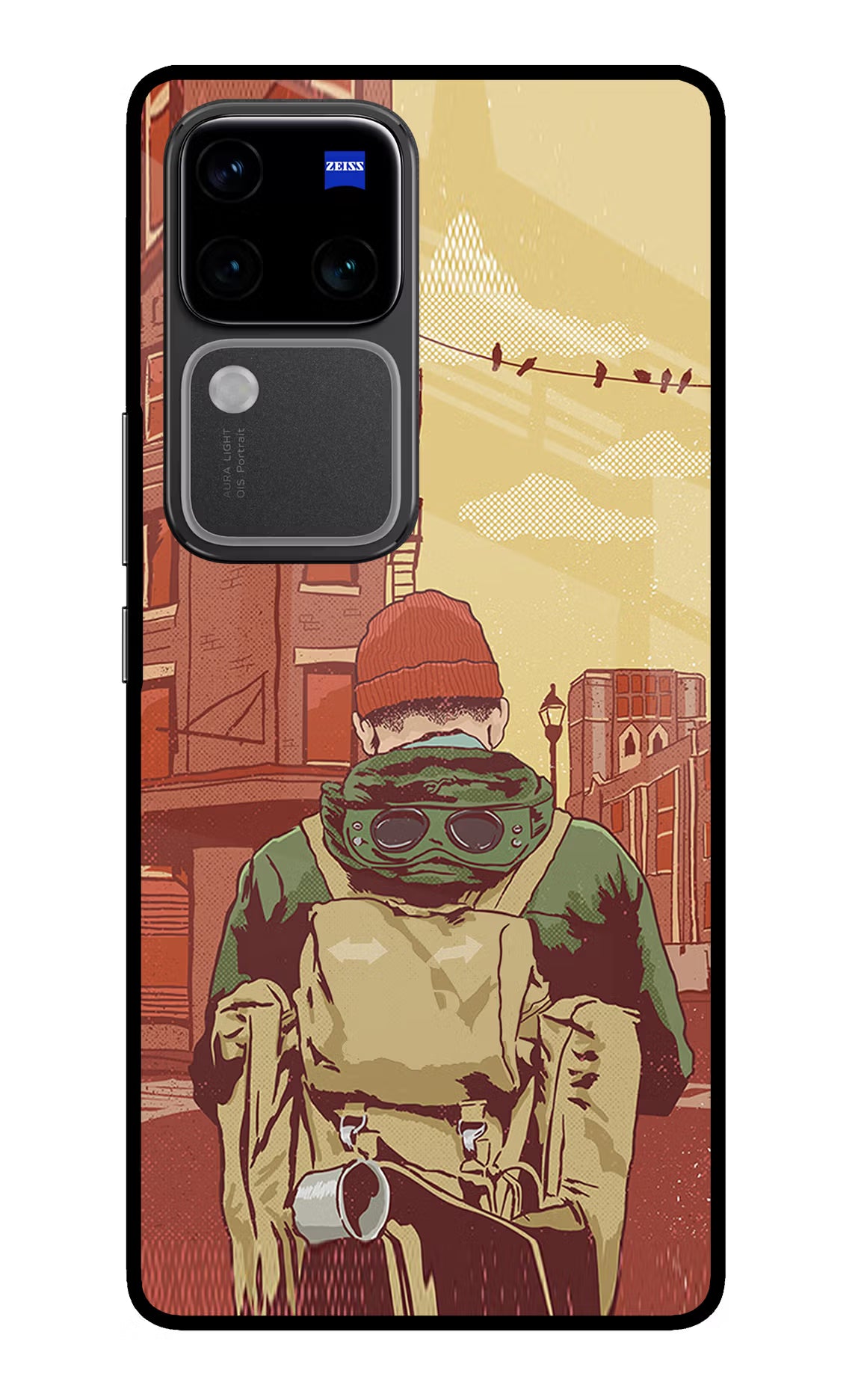 Adventurous Vivo V30 Pro 5G Glass Case