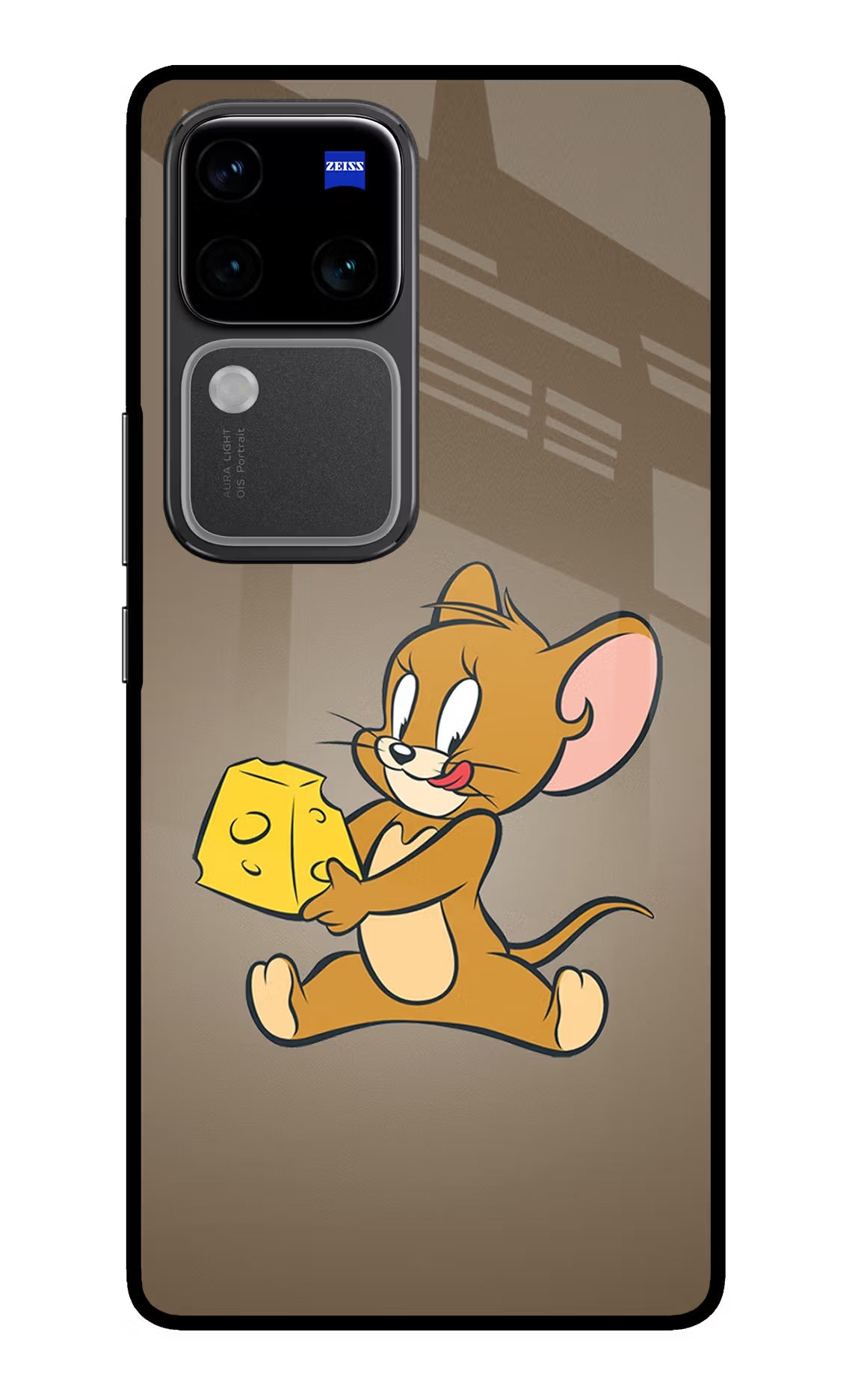 Jerry Vivo V30 Pro 5G Glass Case Back Cover by Casekaro