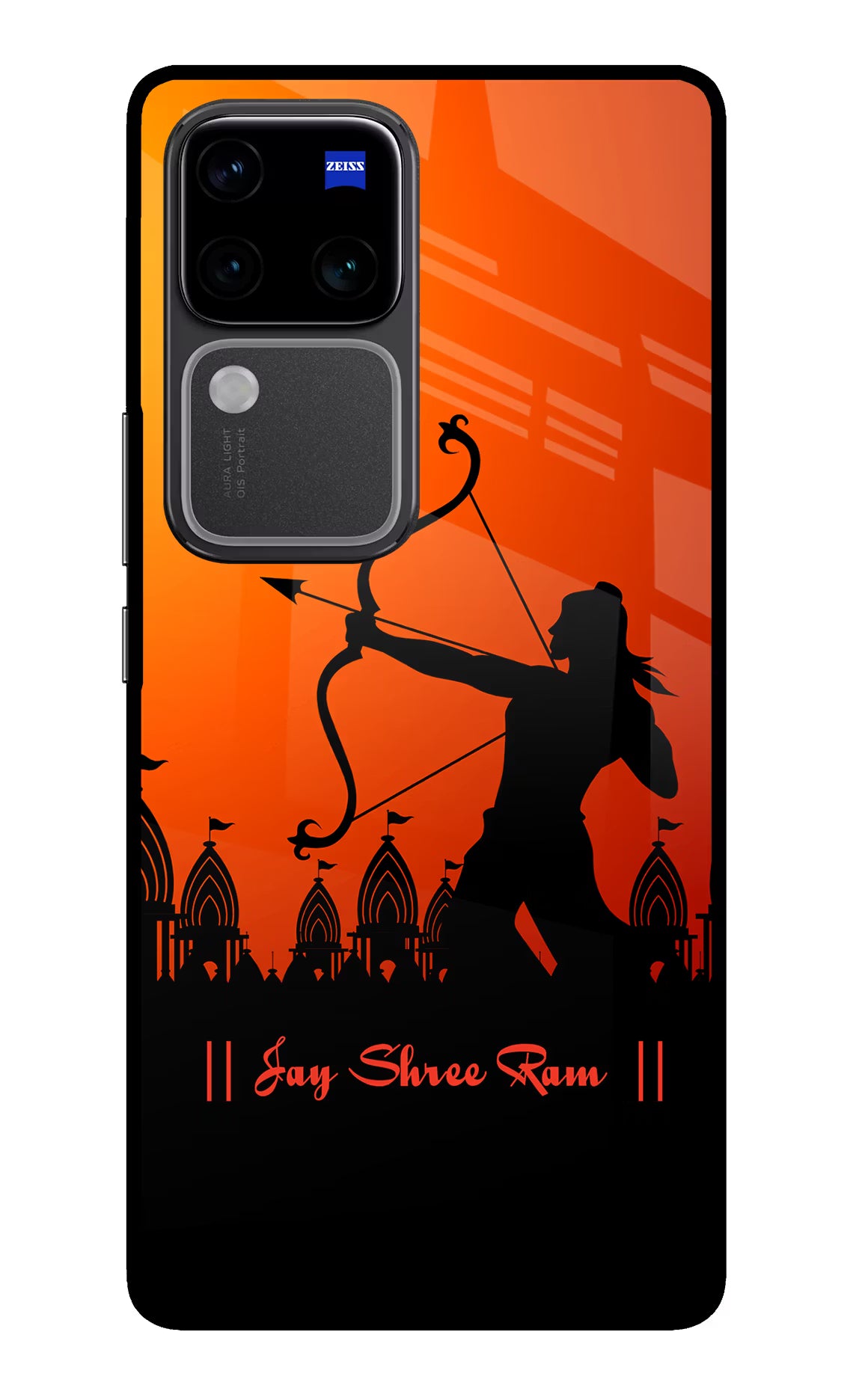 Lord Ram - 4 Vivo V30 Pro 5G Glass Case