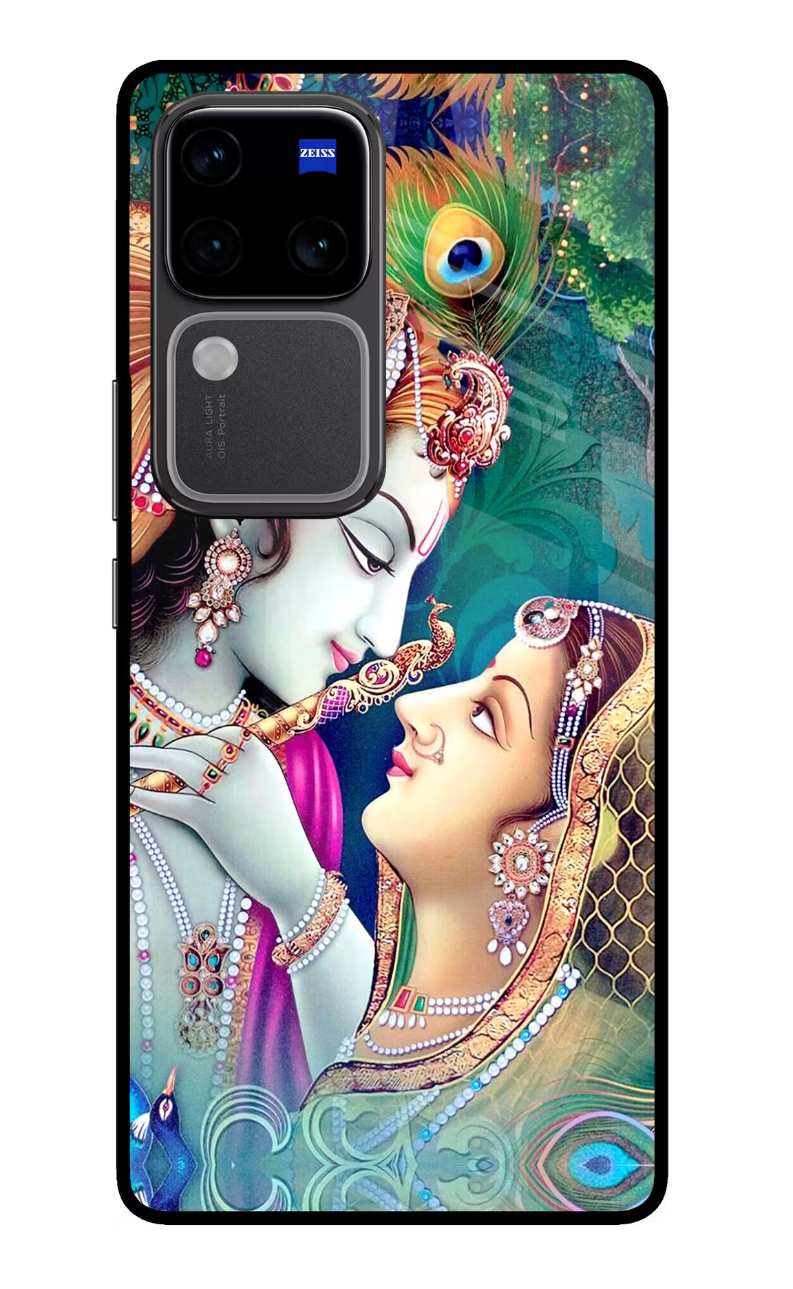 Lord Radha Krishna Vivo V30 Pro 5G Glass Case