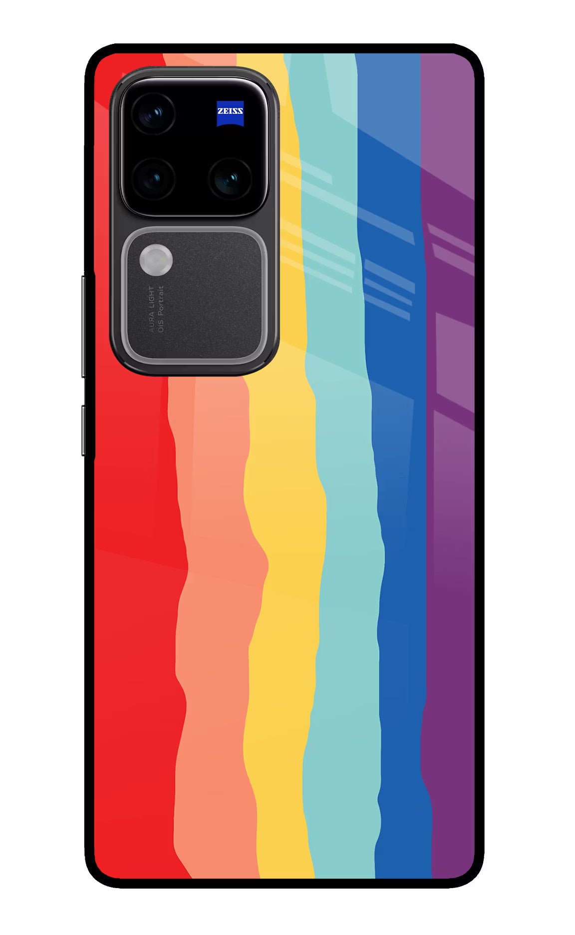 Rainbow Vivo V30 Pro 5G Glass Case