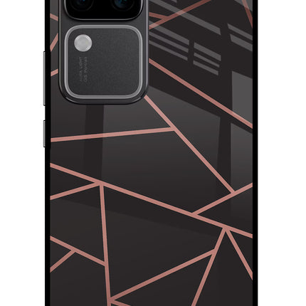 Geometric Pattern Vivo V30 Pro 5G Glass Case