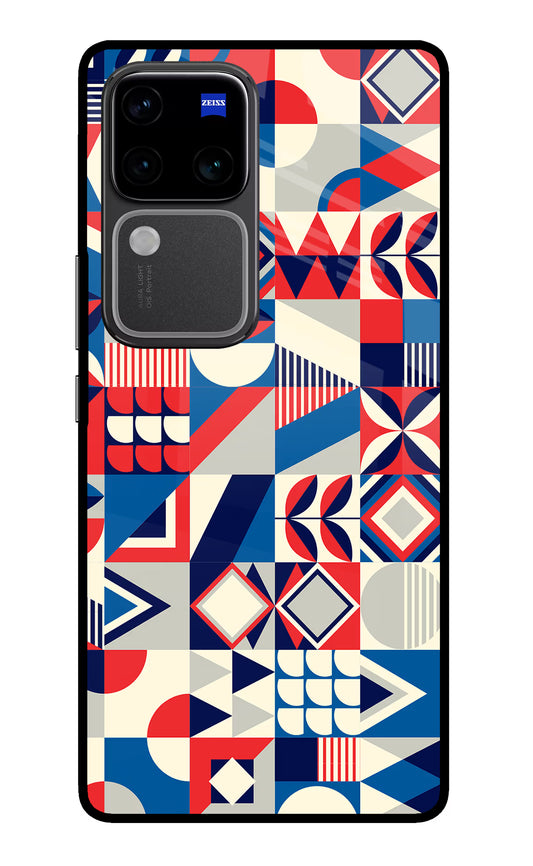 Colorful Pattern Vivo V30 Pro 5G Glass Case