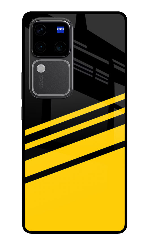 Yellow Shades Vivo V30 Pro 5G Glass Case
