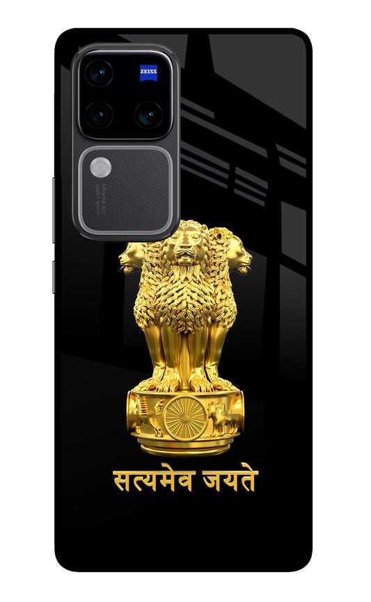 Satyamev Jayate Golden Vivo V30 Pro 5G Glass Case