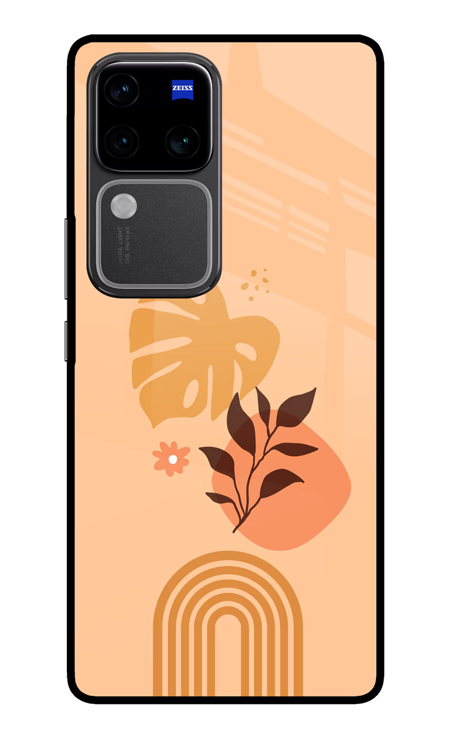 Bohemian Art Vivo V30 Pro 5G Back Cover, Glass case