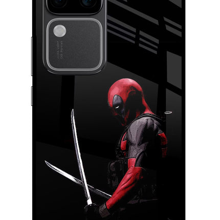 Deadpool Vivo V30 Pro 5G Glass Case