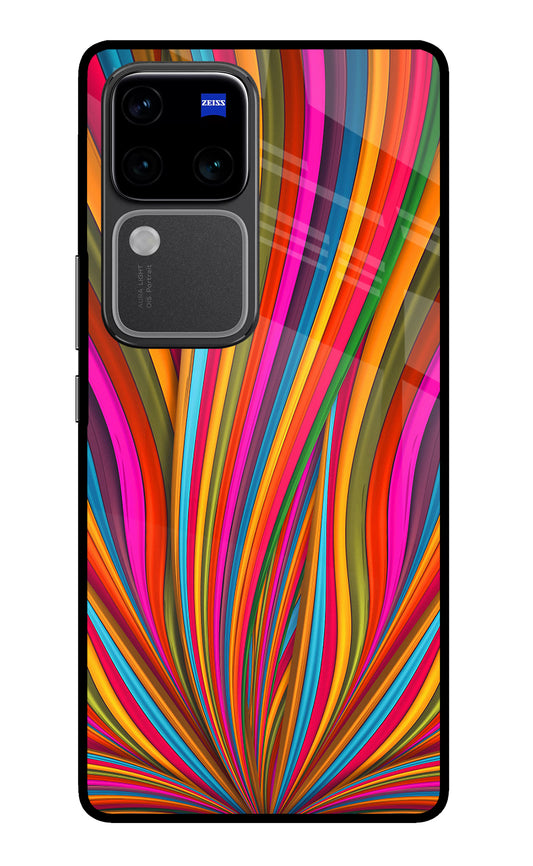 Trippy Wavy Vivo V30 Pro 5G Glass Case