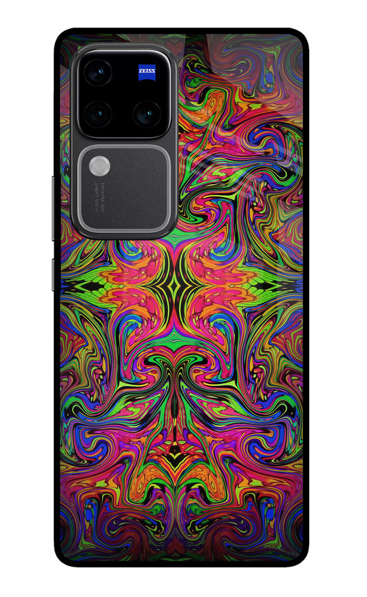 Psychedelic Art Vivo V30 Pro 5G Glass Case