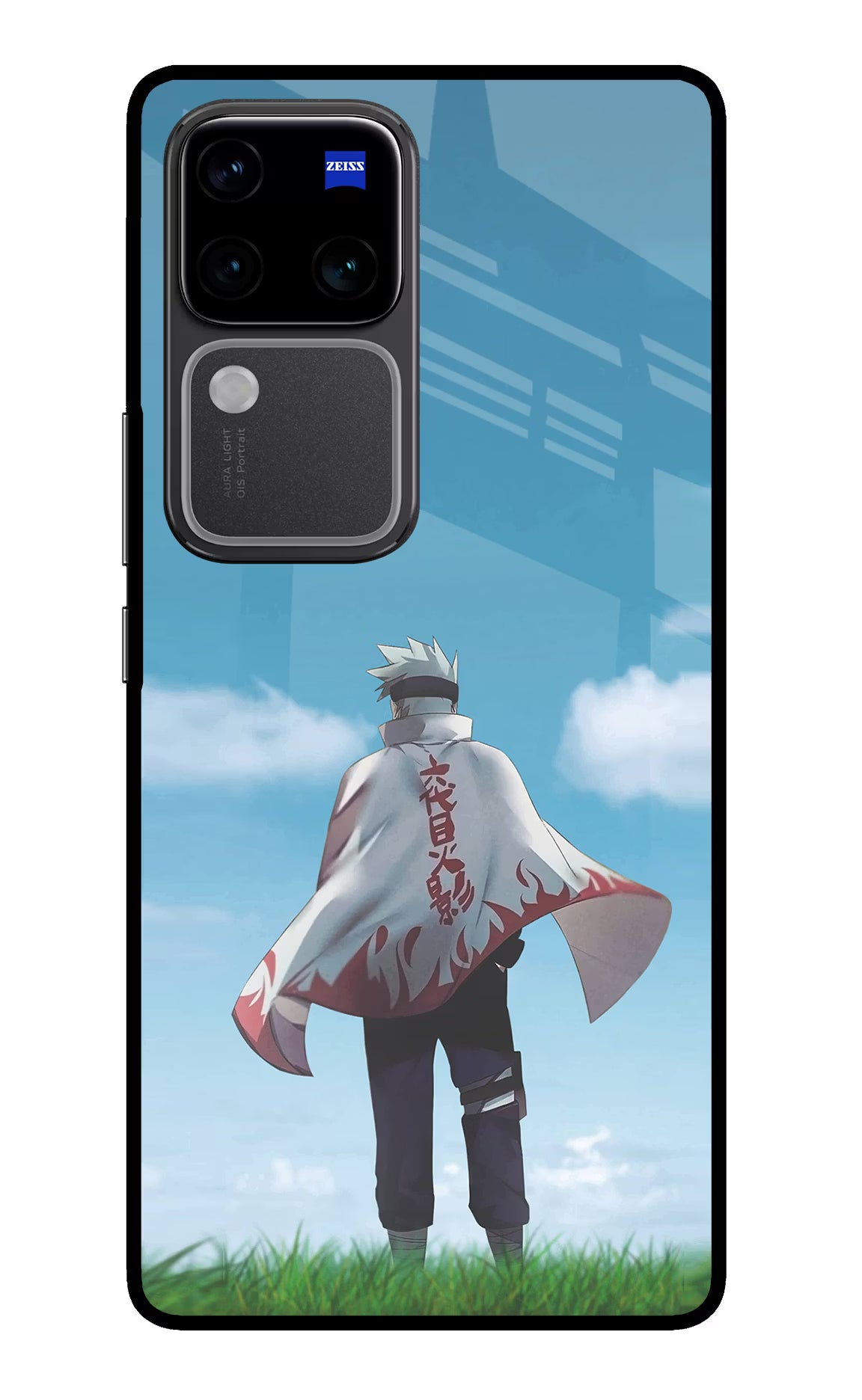 Kakashi Vivo V30 Pro 5G Glass Case Back Cover by Casekaro