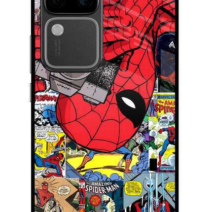 Spider Man Vivo V30 Pro 5G Glass Case