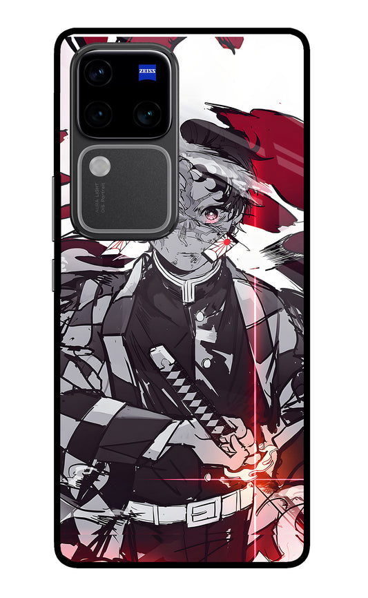 Demon Slayer Vivo V30 Pro 5G Glass Case