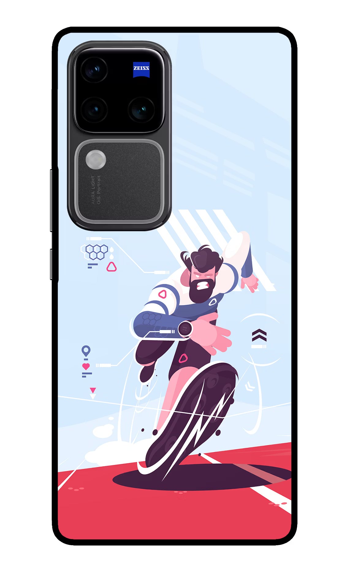Run Pro Vivo V30 Pro 5G Glass Case