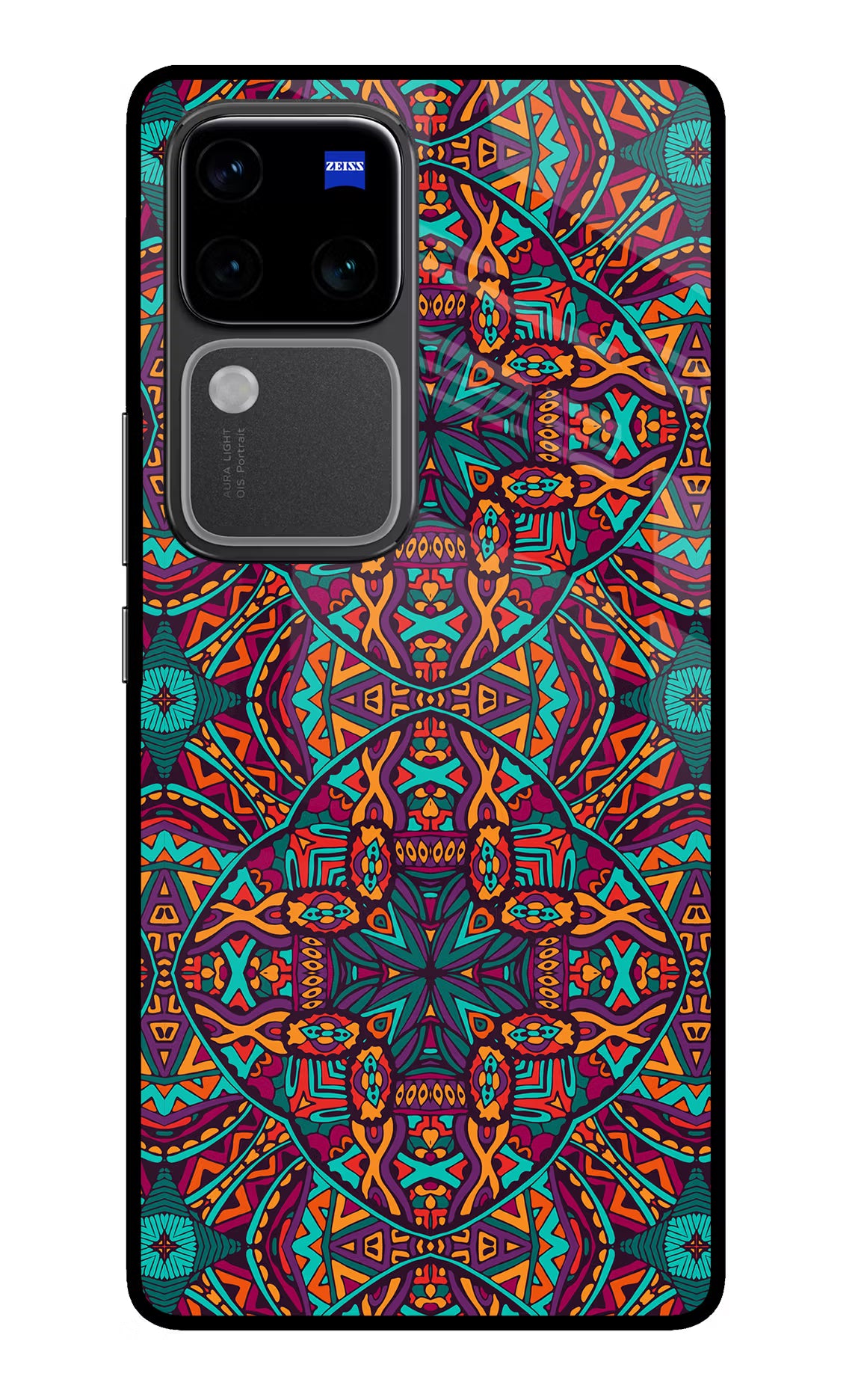 Colour Mandala Vivo V30 Pro 5G Glass Case