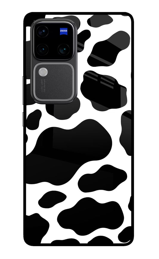 Cow Spots Vivo V30 Pro 5G Glass Case