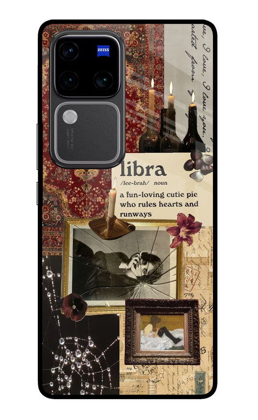 Libra Zodiac Vivo V30 Pro 5G Glass Case