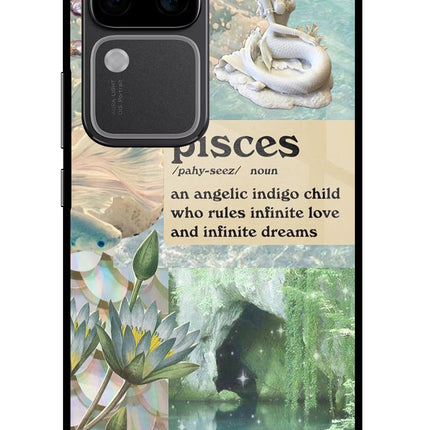 Pisces Zodiac Vivo V30 Pro 5G Glass Case