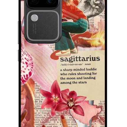 Sagittarius Zodiac Vivo V30 Pro 5G Glass Case