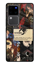 Scorpio Zodiac Vivo V30 Pro 5G Glass Case