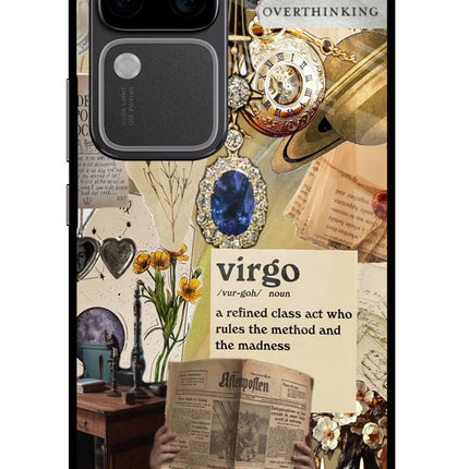 Virgo Zodiac Vivo V30 Pro 5G Glass Case