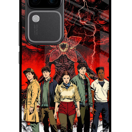 Ordinary Things Characters Vivo V30 Pro 5G Glass Case