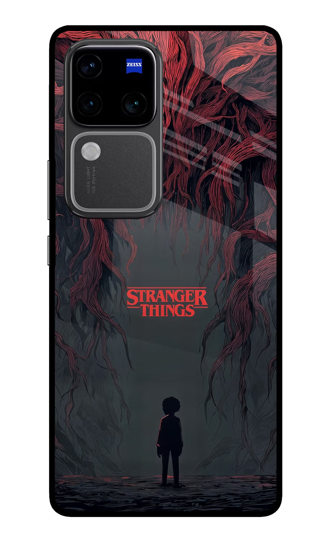 Ordinary Things Dark Side Vivo V30 Pro 5G Glass Case Back Cover by Casekaro