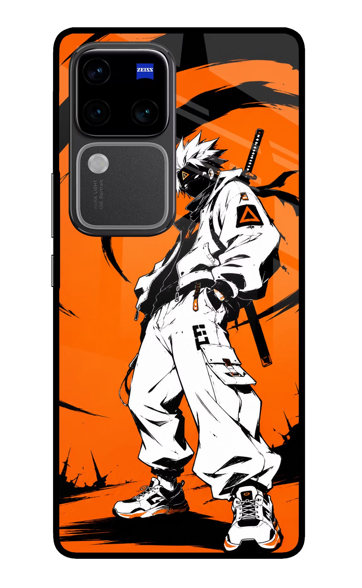 Street Samurai  Vivo V30 Pro 5G Glass Case