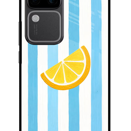 Summer Lemon Vivo V30 Pro 5G Glass Case