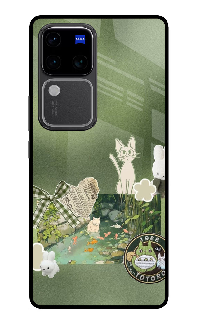 Aesthetic anime Vivo V30 Pro 5G Glass Case