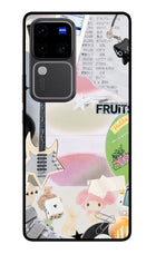Softcore case Vivo V30 Pro 5G Glass Case