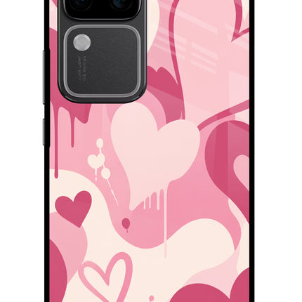 Hearty case Vivo V30 Pro 5G Glass Case