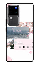 Wave to earth Vivo V30 Pro 5G Glass Case