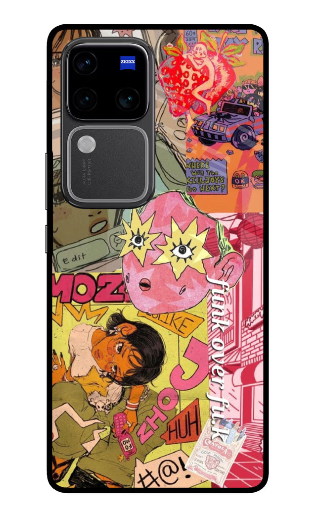 Funkover Vivo V30 Pro 5G Glass Case