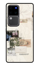 Soft Aesthetic Vivo V30 Pro 5G Glass Case