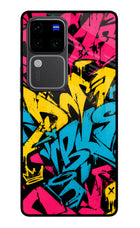 Graffiti Vibe Vivo V30 Pro 5G Glass Case