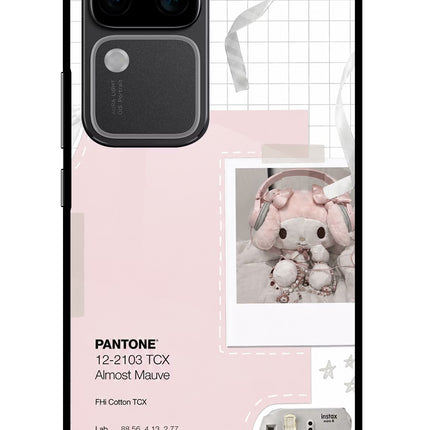 Pantone Asthetic Vivo V30 Pro 5G Glass Case