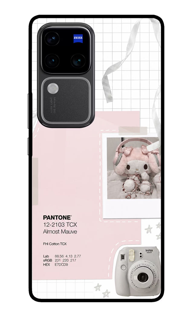 Pantone Asthetic Vivo V30 Pro 5G Glass Case