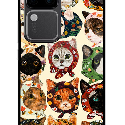 Cool Cat Vivo V30 Pro 5G Glass Case