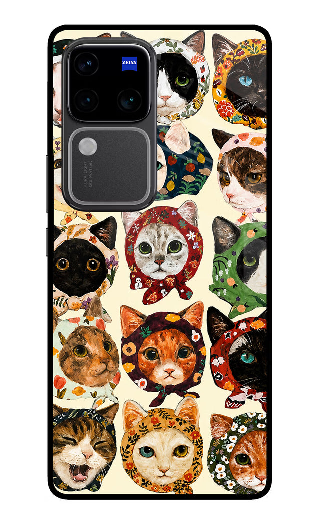 Cool Cat Vivo V30 Pro 5G Glass Case