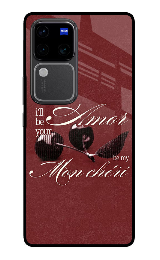 Velvet Cherry Vivo V30 Pro 5G Glass Case