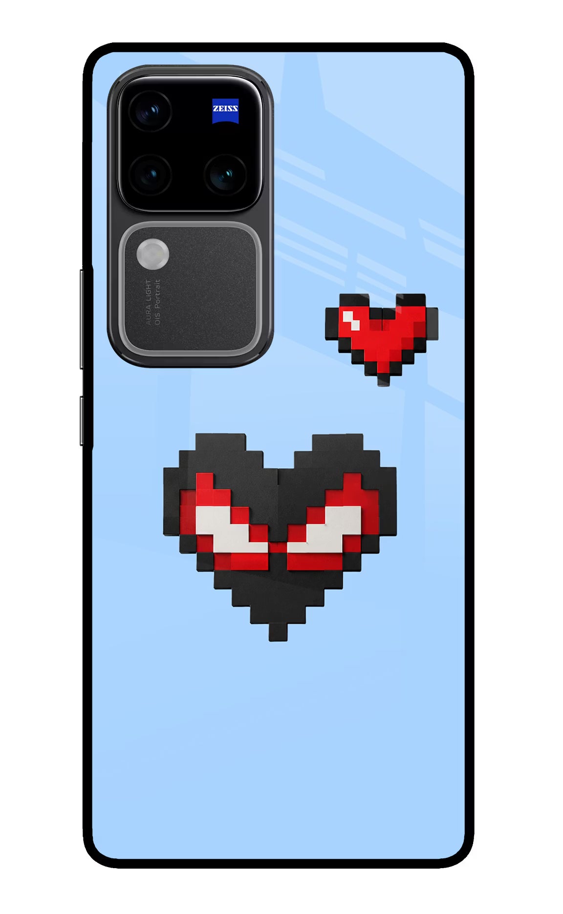 Peter Heart Vivo V30 Pro 5G Glass Case