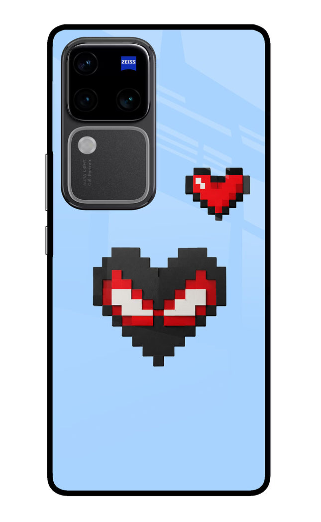 Peter Heart Vivo V30 Pro 5G Glass Case