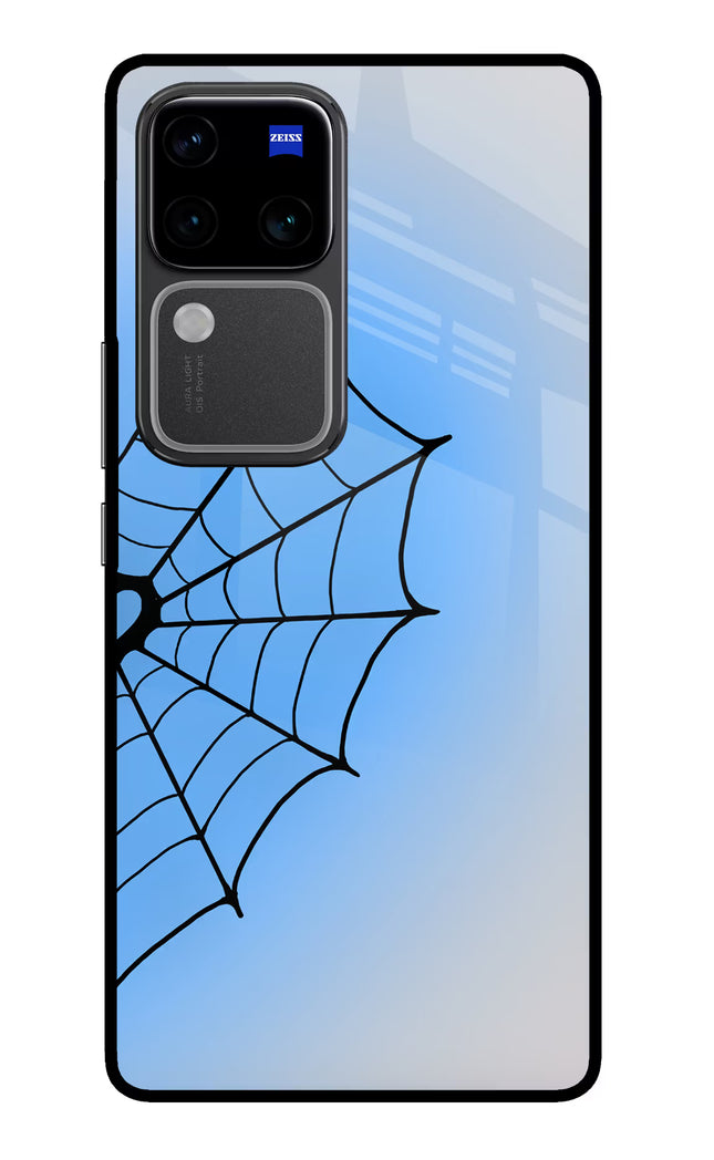 Blue Web Vivo V30 Pro 5G Glass Case