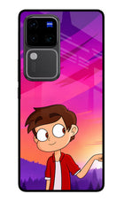 Marco Sunset Vivo V30 Pro 5G Glass Case