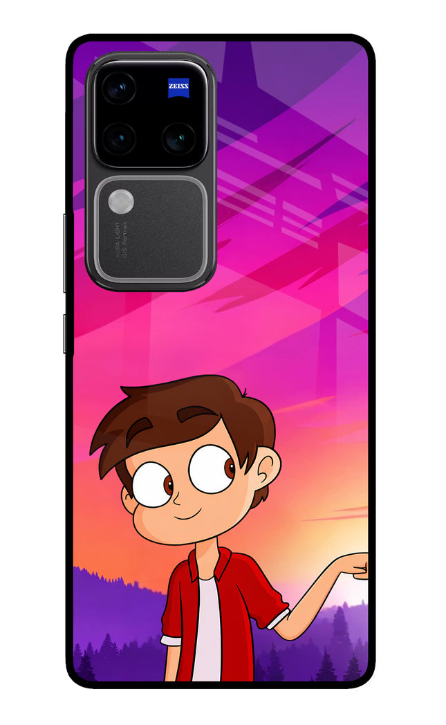 Marco Sunset Vivo V30 Pro 5G Glass Case