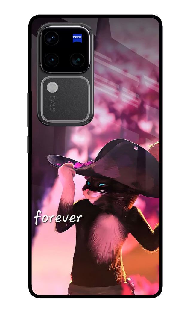 Forever Cat Vivo V30 Pro 5G Glass Case