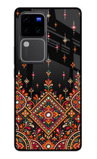 Noir Mehfil Vivo V30 Pro 5G Glass Case