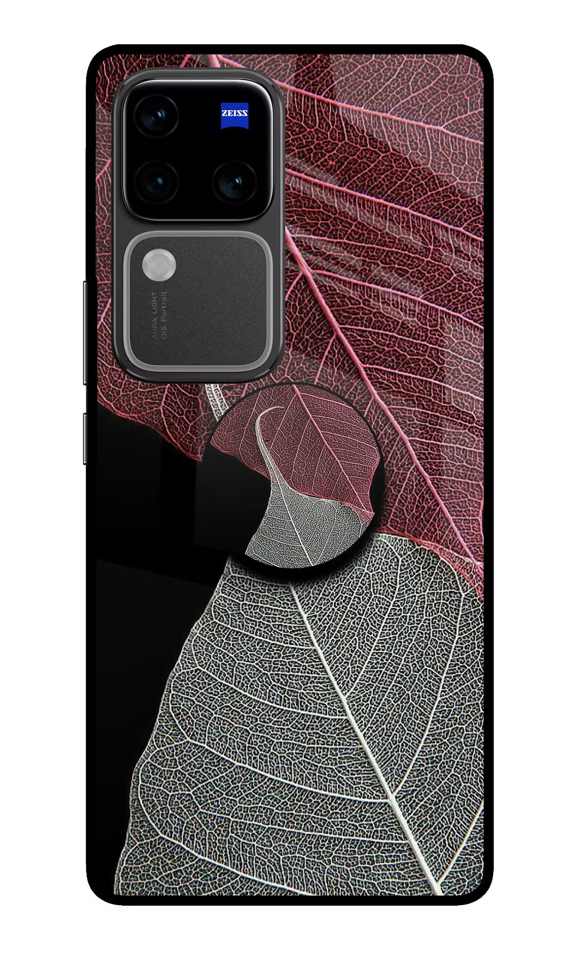 Leaf Pattern Vivo V30 Pro 5G Pop Case by Casekaro