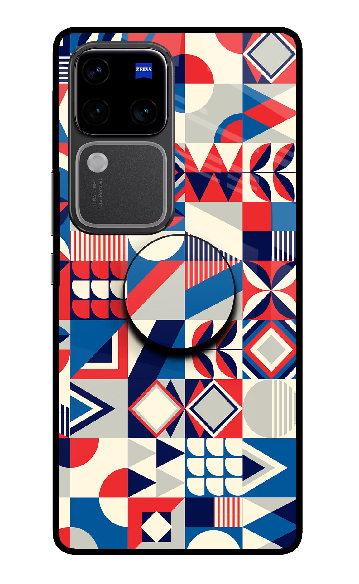 Colorful Pattern Vivo V30 Pro 5G Pop Case by Casekaro